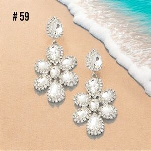 Silver Bling Earrings